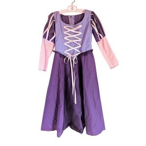 Princess Rapunzel Costume Girls M Tangled Handmade Quality Dress Up Fantasy